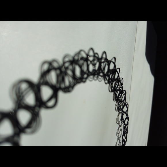 Black tattoo choker necklace <3 - Picture 2 of 4